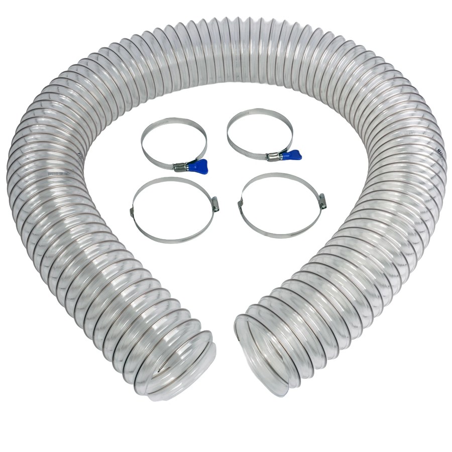 4 in. smooth-wall flex, 6 ft