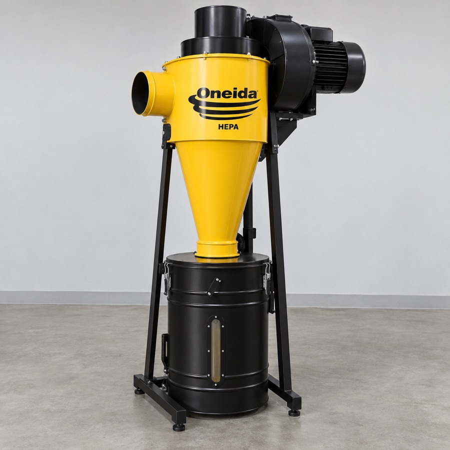 Oneida high-static HEPA collector
