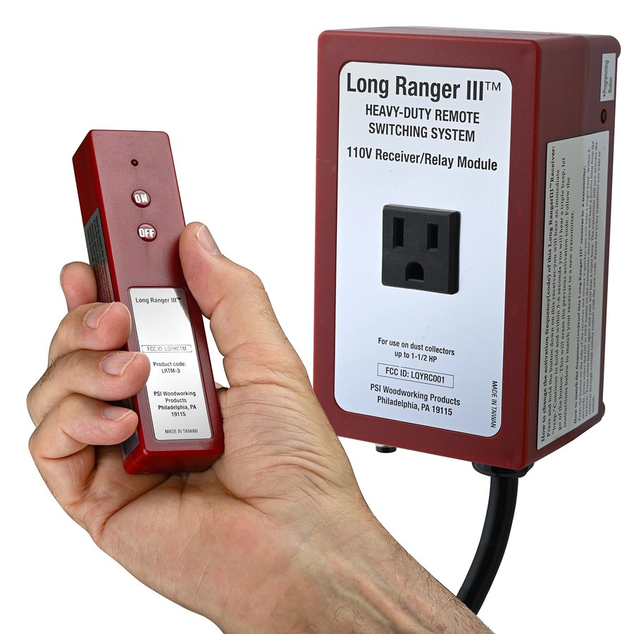 Long Ranger-style RF remote